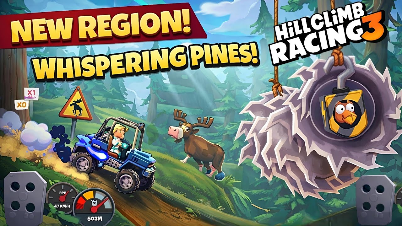 New Map / Region Unlocked | Hill Climb Racing 3 Game Gameplay Walkthrough ( Android , iOS ) Part - 6