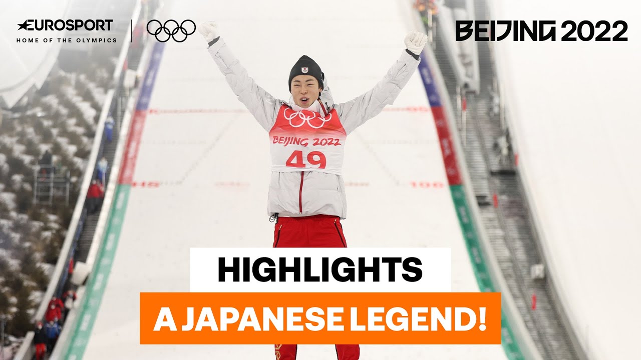 Japanese legend Ryoyu Kobayashi wins gold in stunning style! | 2022 Winter Olympics