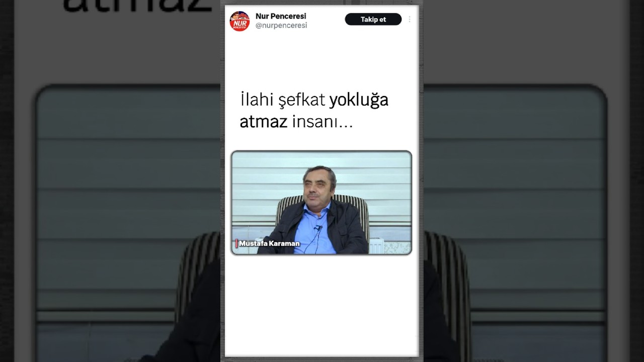 İlahi şefkat insanı yokluğa mahkum etmez, hi&ccedil;bir şey zayi olmaz...        #shorts #short #risaleinur