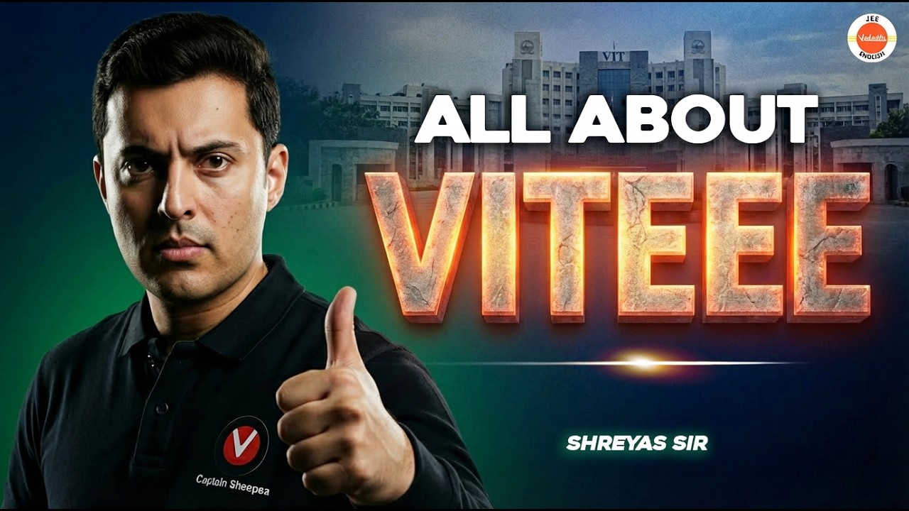 All About VITEEE 2026🚀 | Eligibility, Fees, Colleges, Strategy🔥 | Shreyas Sir