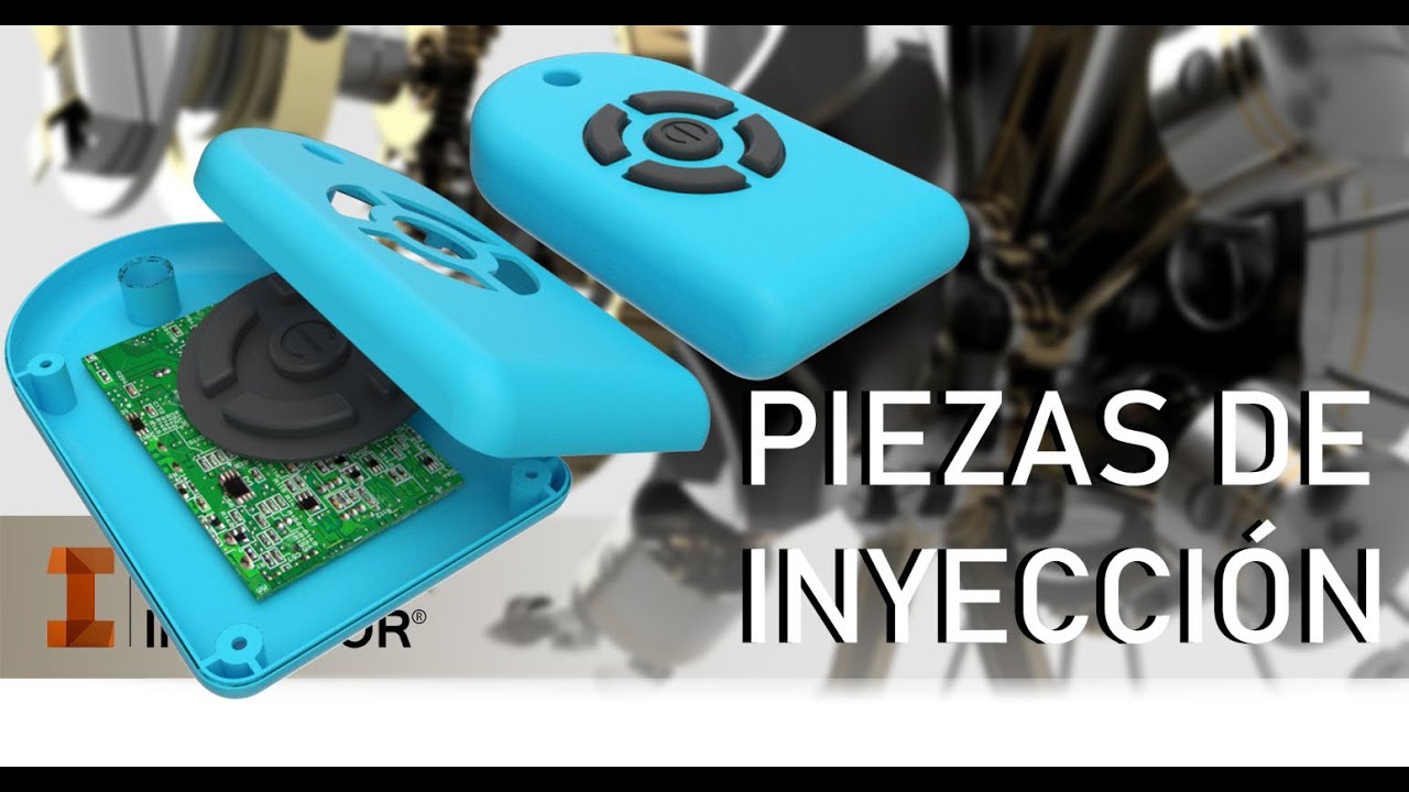 DISEÑO DE PIEZAS PARA INYECCIÓN DE PLÁSTICO (INTRODUCCIÓN) TUTORIAL EN AUTODESK INVENTOR