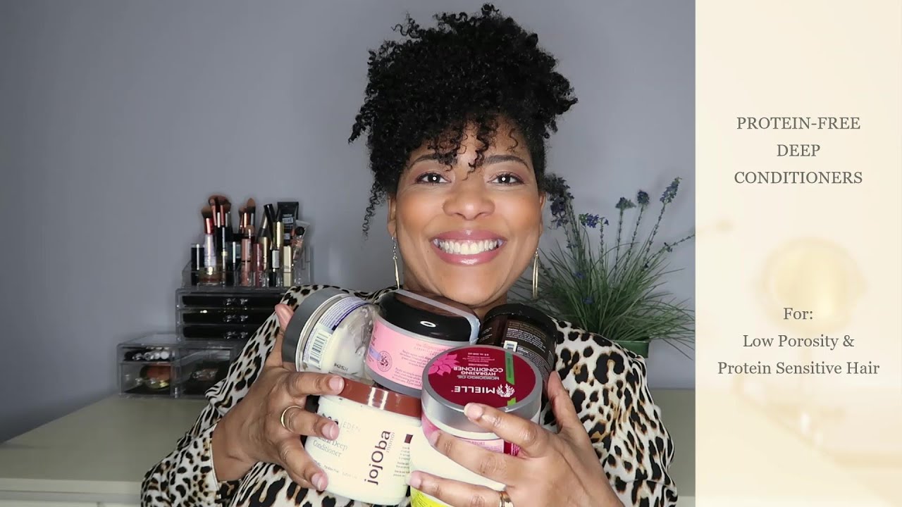 PROTEIN-FREE MOISTURIZING DEEP CONDITIONERS | Perfect for low porosity or protein sensitive hair