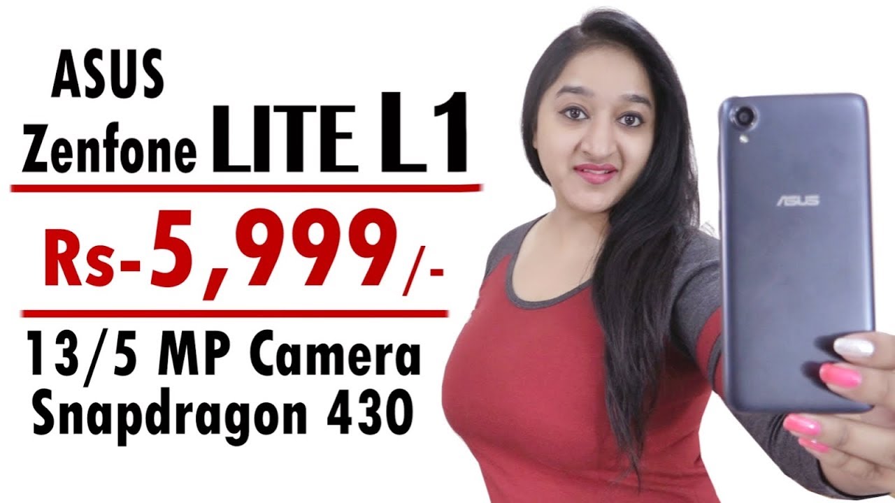 Asus Zenfone Lite L1 - Unboxing & Overview in HINDI(INDIAN RETAIL UNIT)