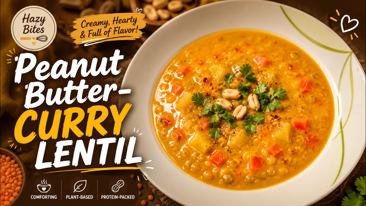 Plant-Based Peanut Butter - Curry Lentil | Cozy One-Pot Meal