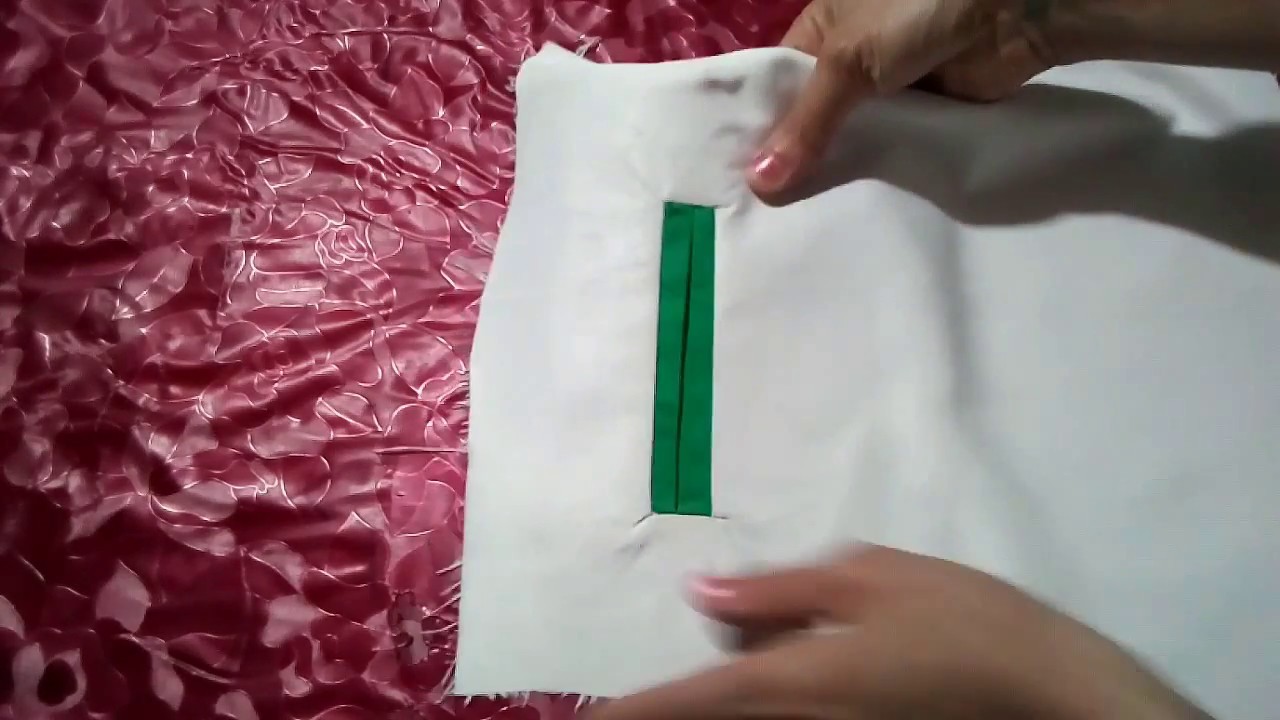 عمل جيب شق او جيب عروة باسهل طريقة