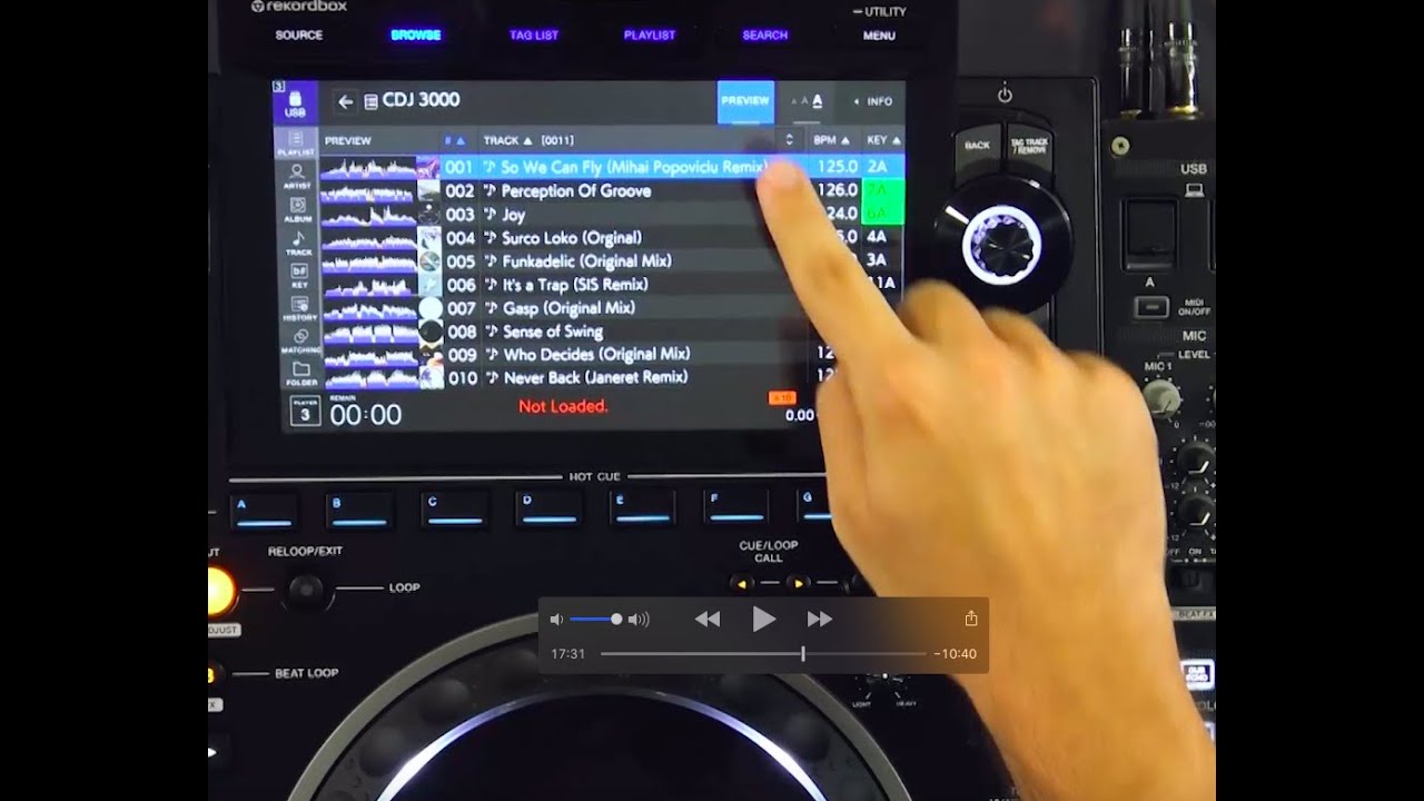 CDJ-3000 de Pioneer DJ en español
