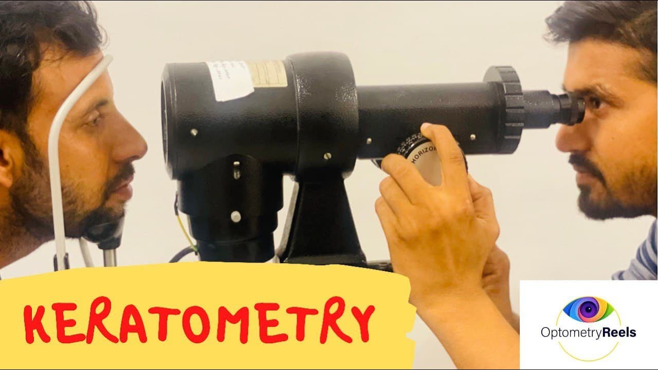 Keratometry II Measure corneal curvature using manual keratometer 