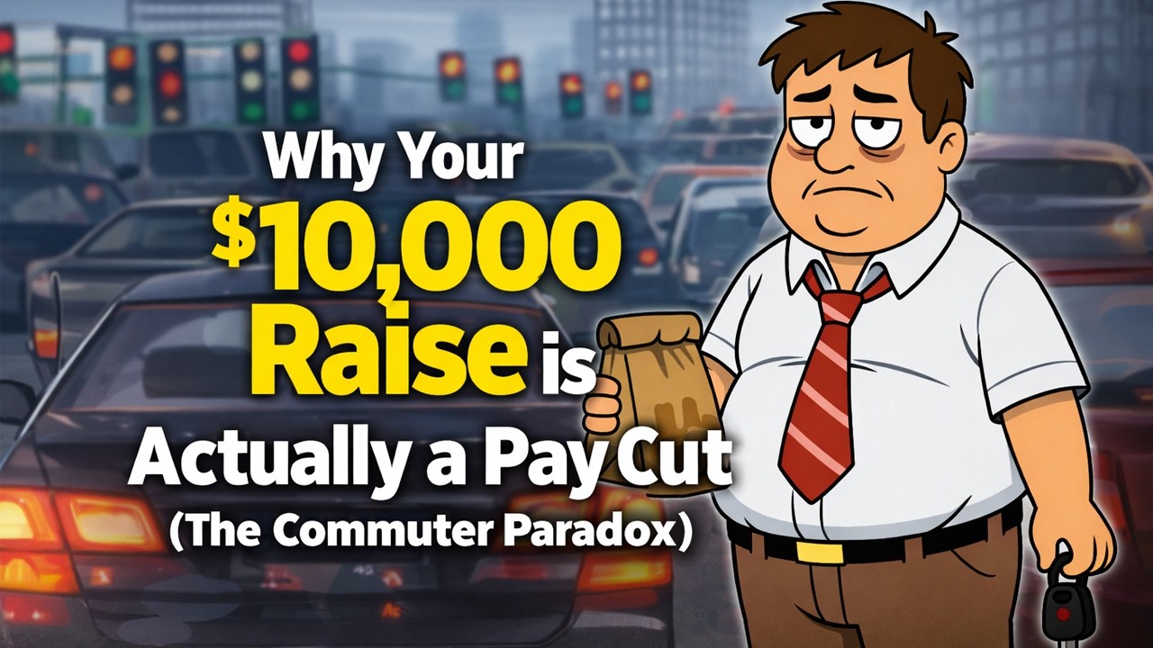 Why Your $10,000 Raise is Actually a Pay Cut (The Commuter Paradox)