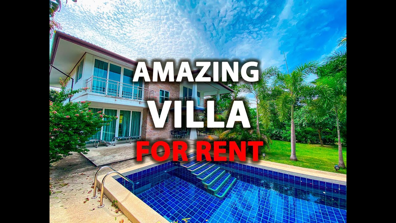 Amazing 5 bedrooms villa for rent #hotrealestatepattaya #pattayaproperty #pattaya