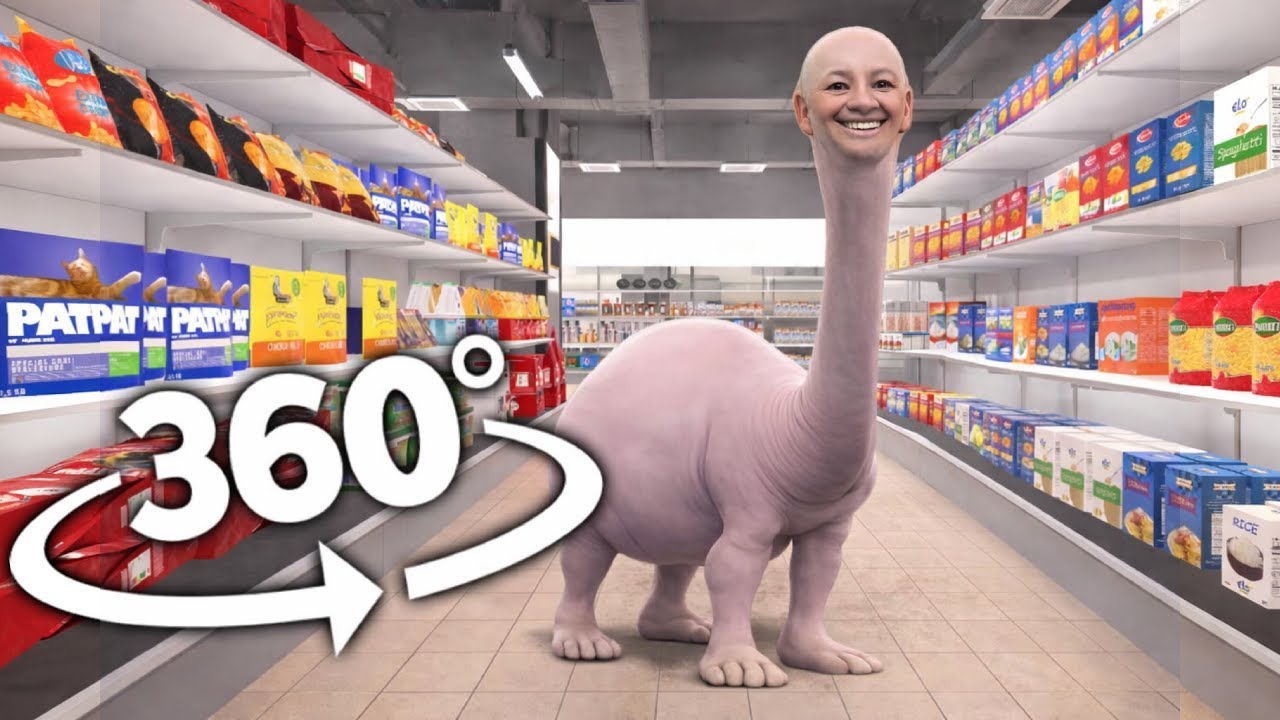 360&deg; Мы заплыли слишком далеко - Супермаркет | 4K VR 360 Видео