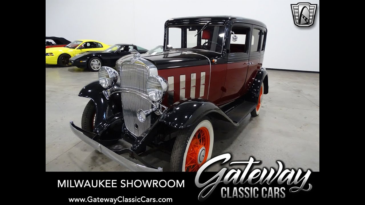 1932 Chevrolet Sedan, Gateway Classic Cars Milwaukee, MWK#1002