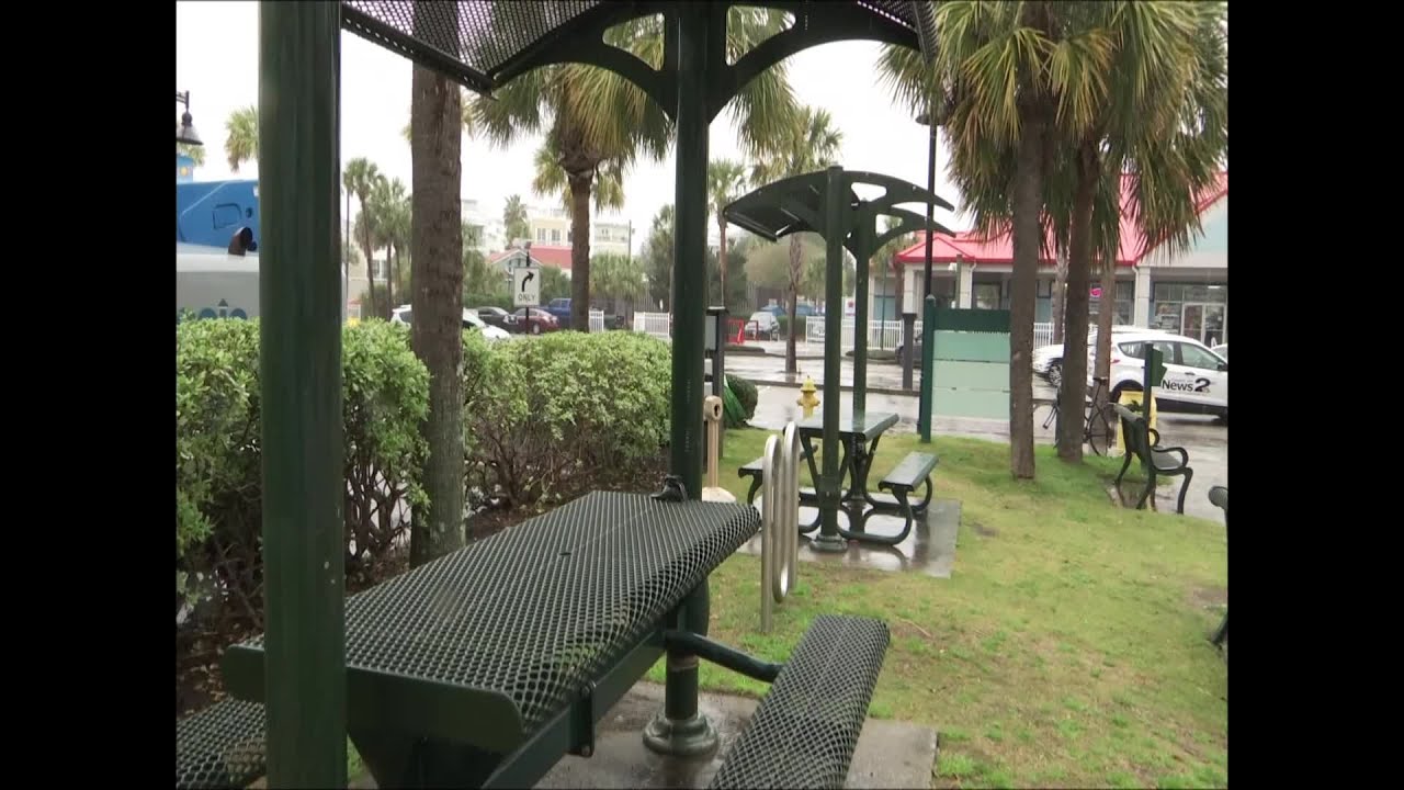 IOP gives $15,000 to improve public seating area which has fallen apart