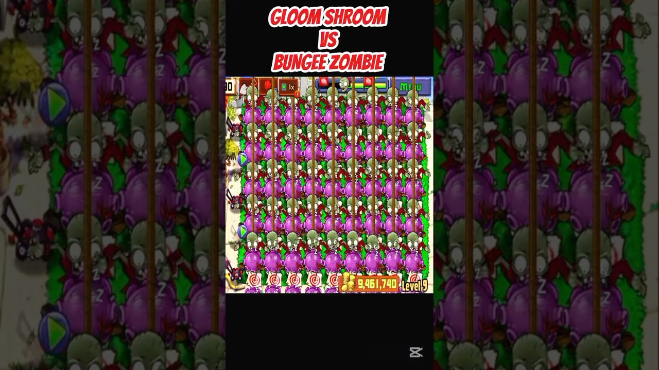 *GLOOM SHROOM VS BUNGEE ZOMBIE*