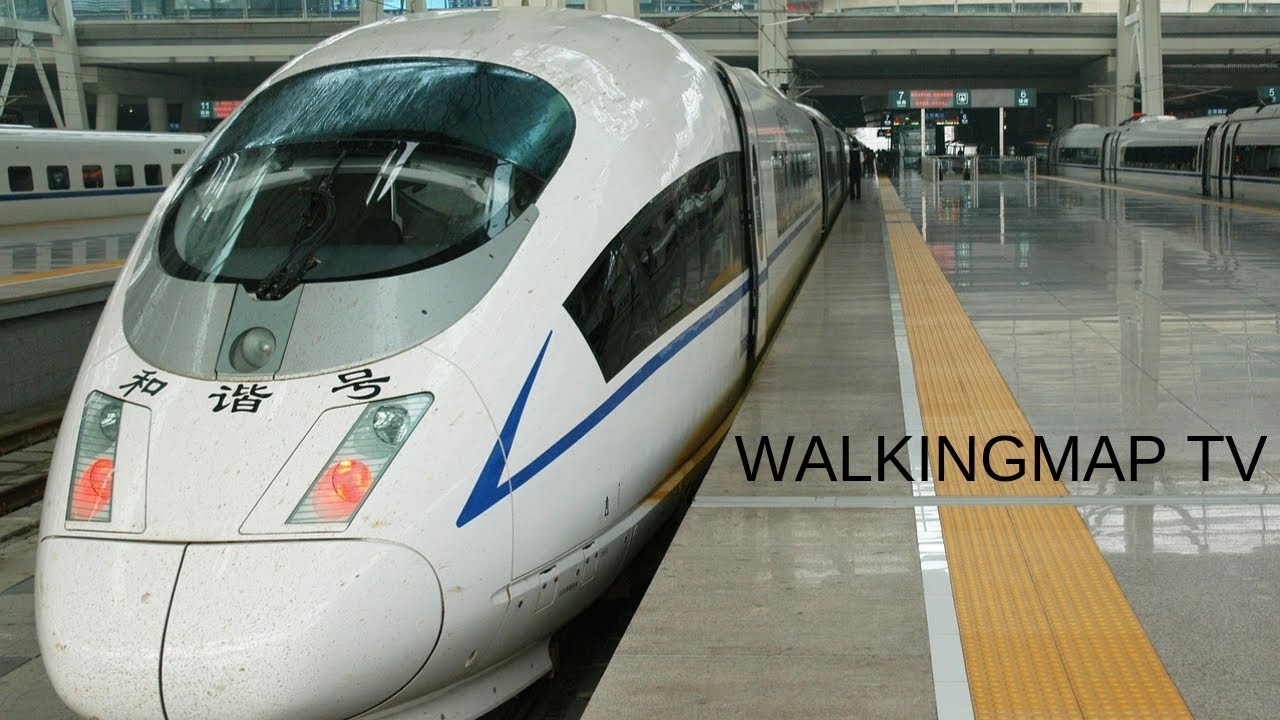 Airport Shuttle Bus Terminal, Beijing China(From Beijing Railway Station) - WalkingMap TV/机场巴士 /공항버스