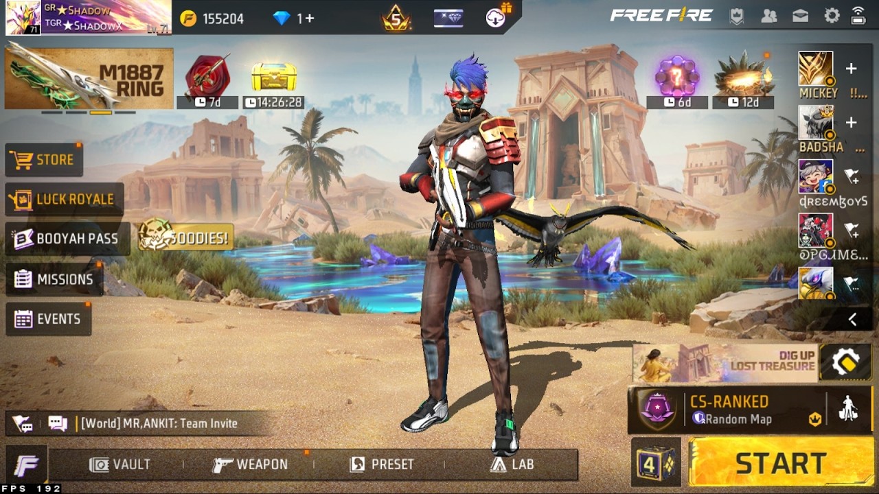 Tgr Shadow Live Giveaway custom #freefire #freefirelive #tgrshadow #tondegamer #shorts