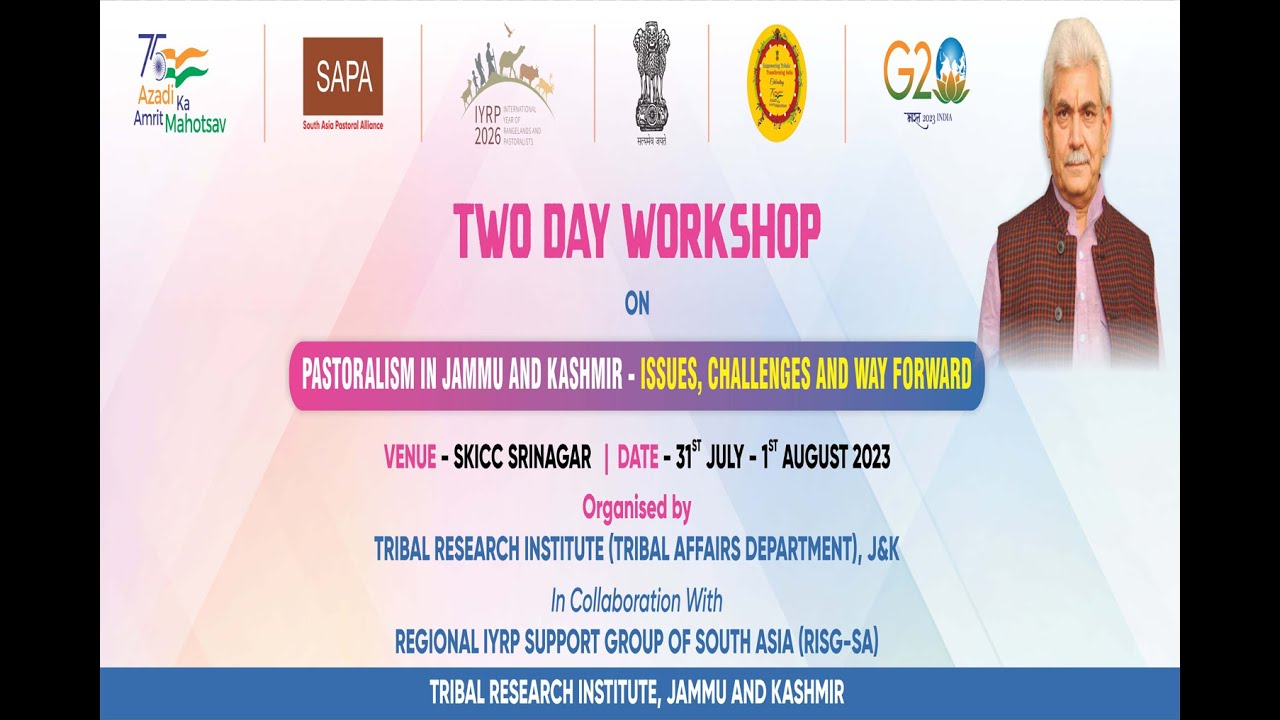 Workshop  Pastoralism in Jammu and Kashmir - Issues, Challenges & Way Forward