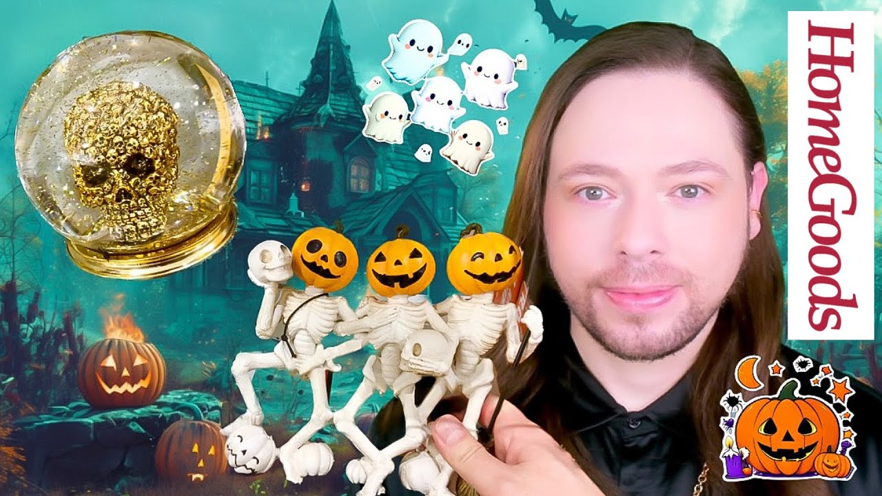 Halloween Hunting 2024 in July at HomeGoods! Spooky Skeletons, Haunted Mansion Witch Coven Homeware!