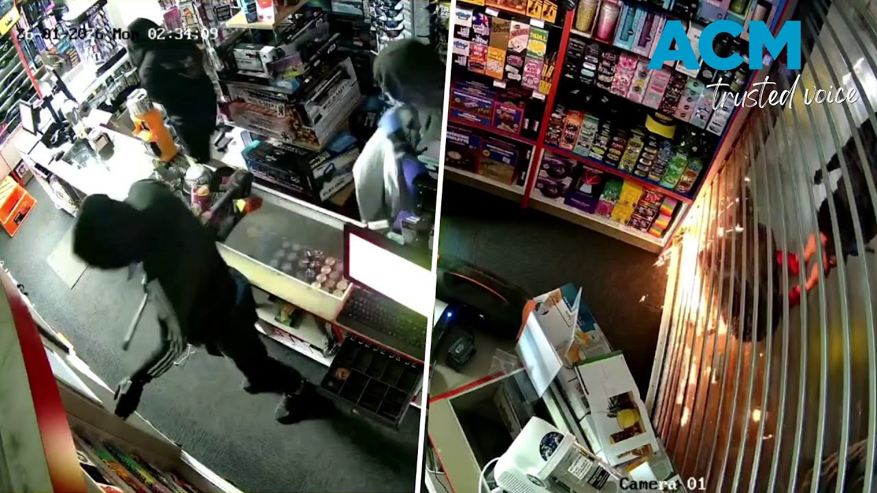Angle grinder raid as thieves target tobacco store in early morning break-in
