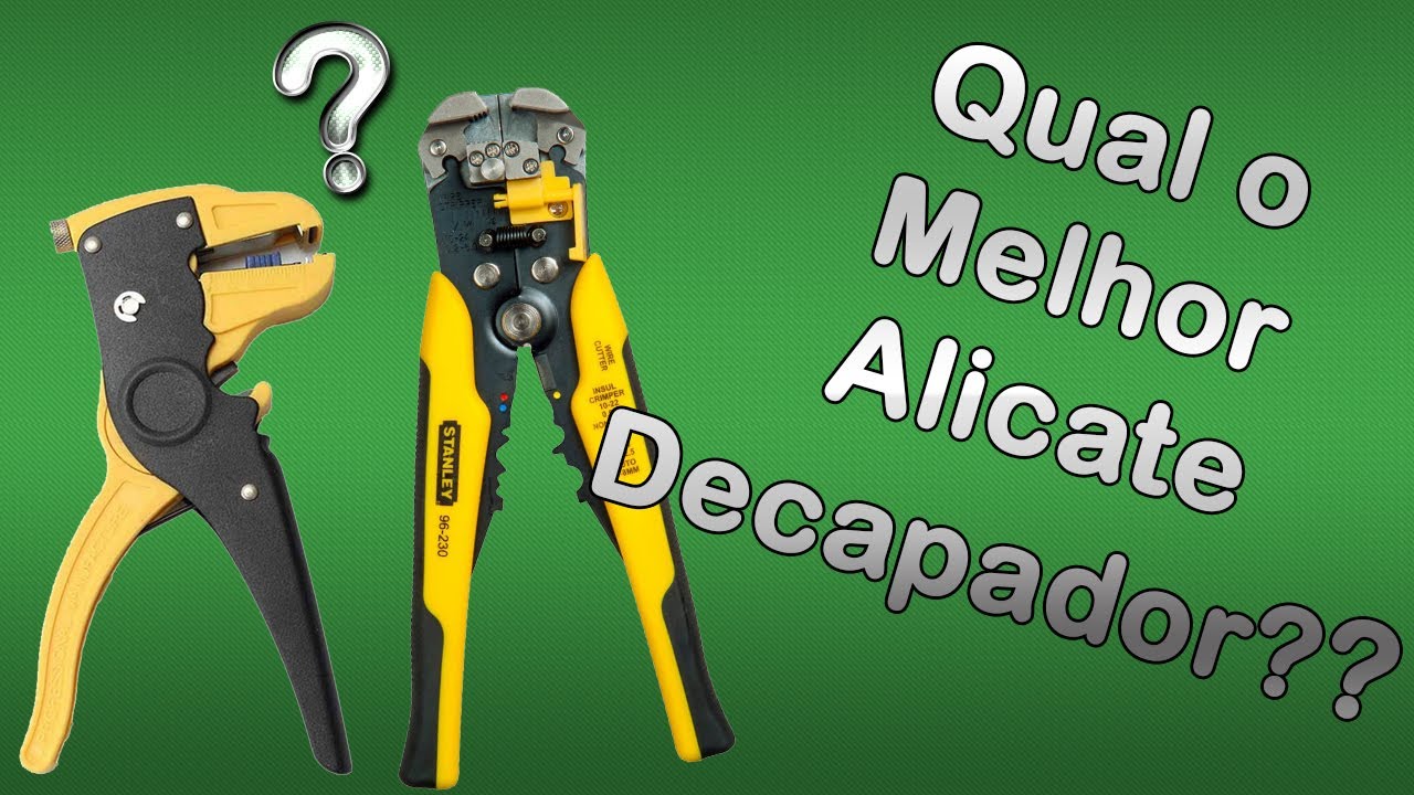 Comparativo Alicate Decapador