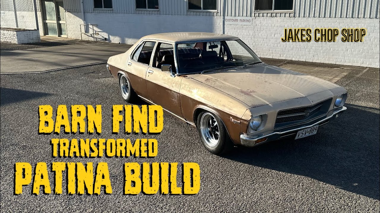 HQ KINGSWOOD RESCUED & TURNED INTO THE ULTIMATE PATINA CRUISER IN JUST 5 DAYS