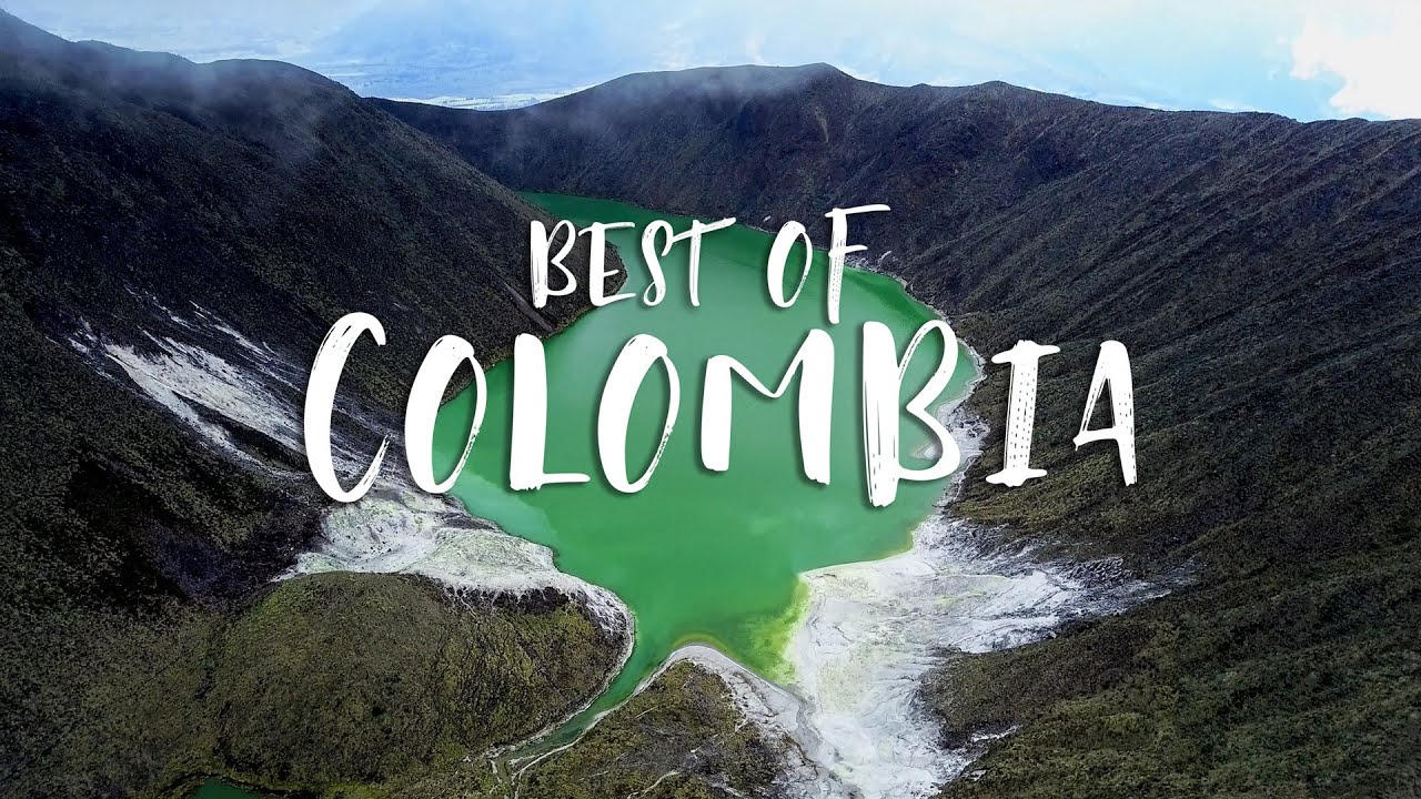 BEST OF COLOMBIA - Paisajes Colombianos  - DRONE 4K - VIDEO STOCK