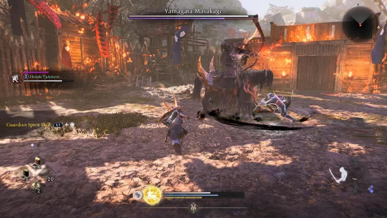 Yamagata Masakage cheese Nioh 3
