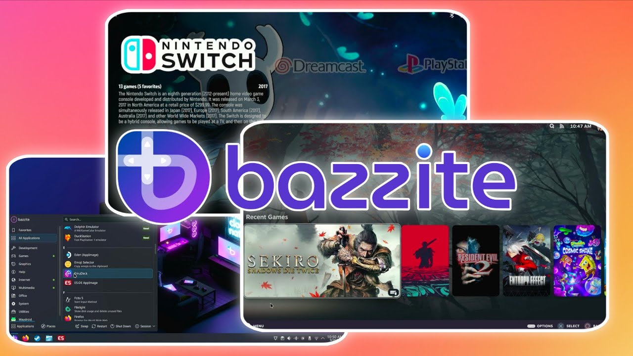 Bazzite — игровая операционная система «ВСЕ В ОДНОМ»