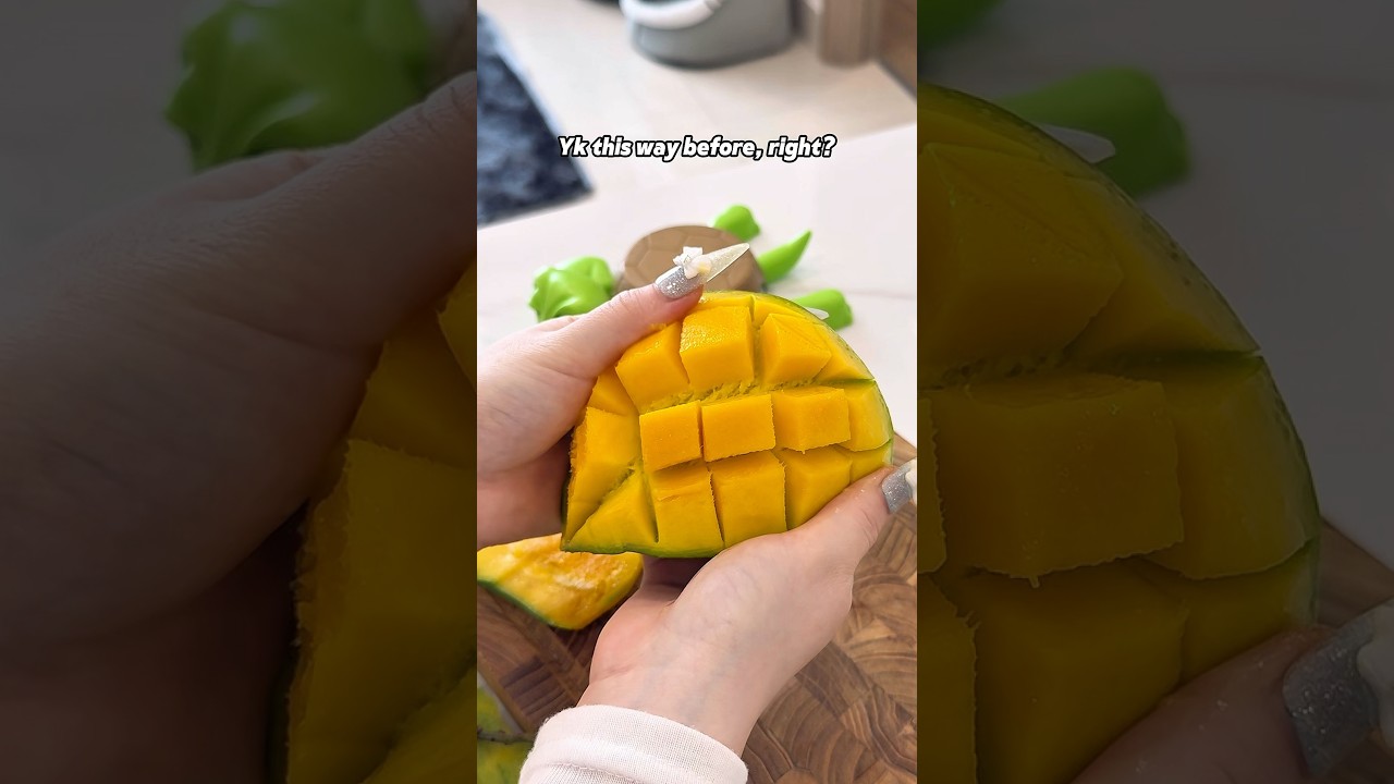 How do you cut the mango? 🥭 #shorts
