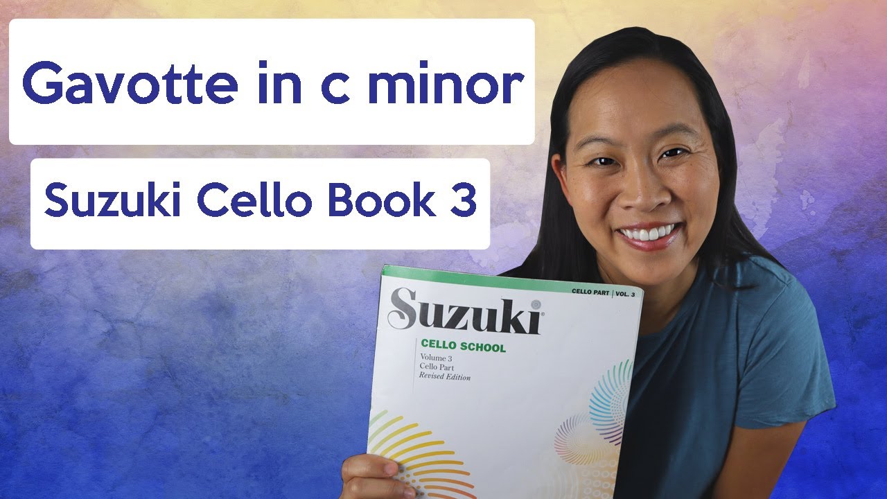 Gavotte in C minor from Suzuki Cello Book 3