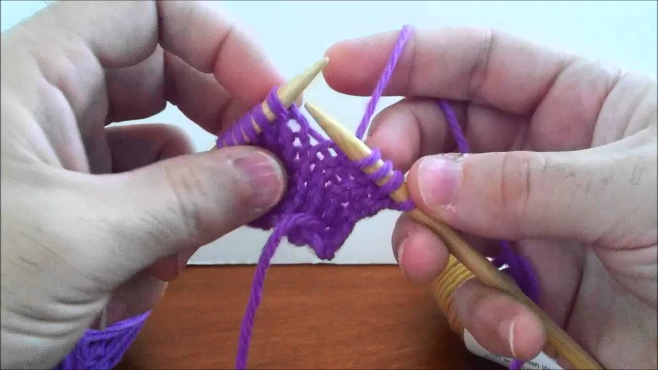 Knitting Backwards - Left Handed - Continental Style