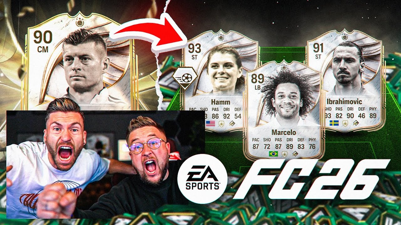 Unser 1. Dream TEAM in EA FC 26 😍😱 HERO / ICON Weekend League Squad Builder 🔥