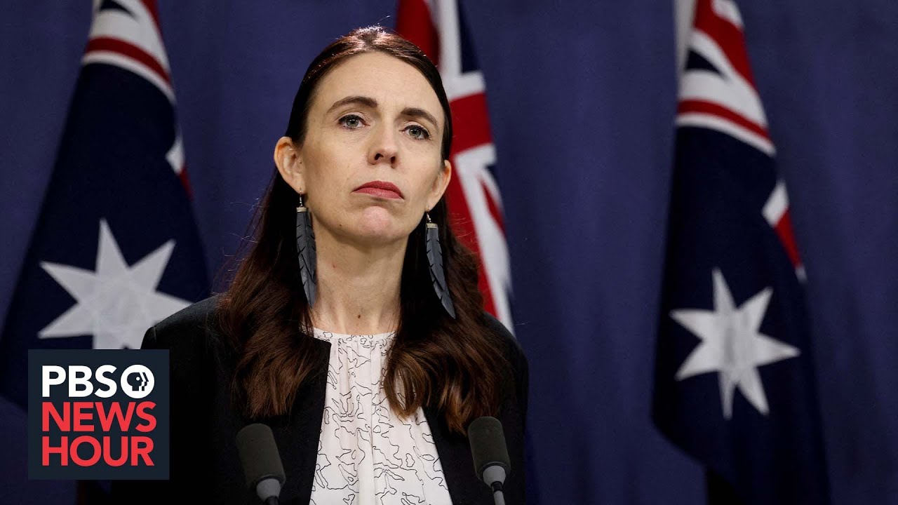 New Zealand PM stepping down after becoming global symbol of female leadership