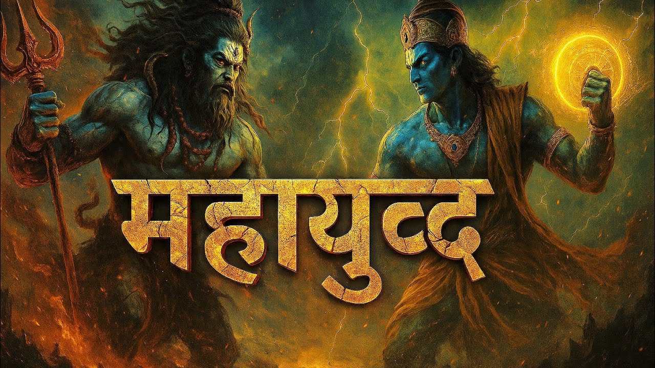 🔥 Lord Shiva vs Lord Vishnu | The Terrifying Mahayuddha | AI Generated Epic Battle Trailer