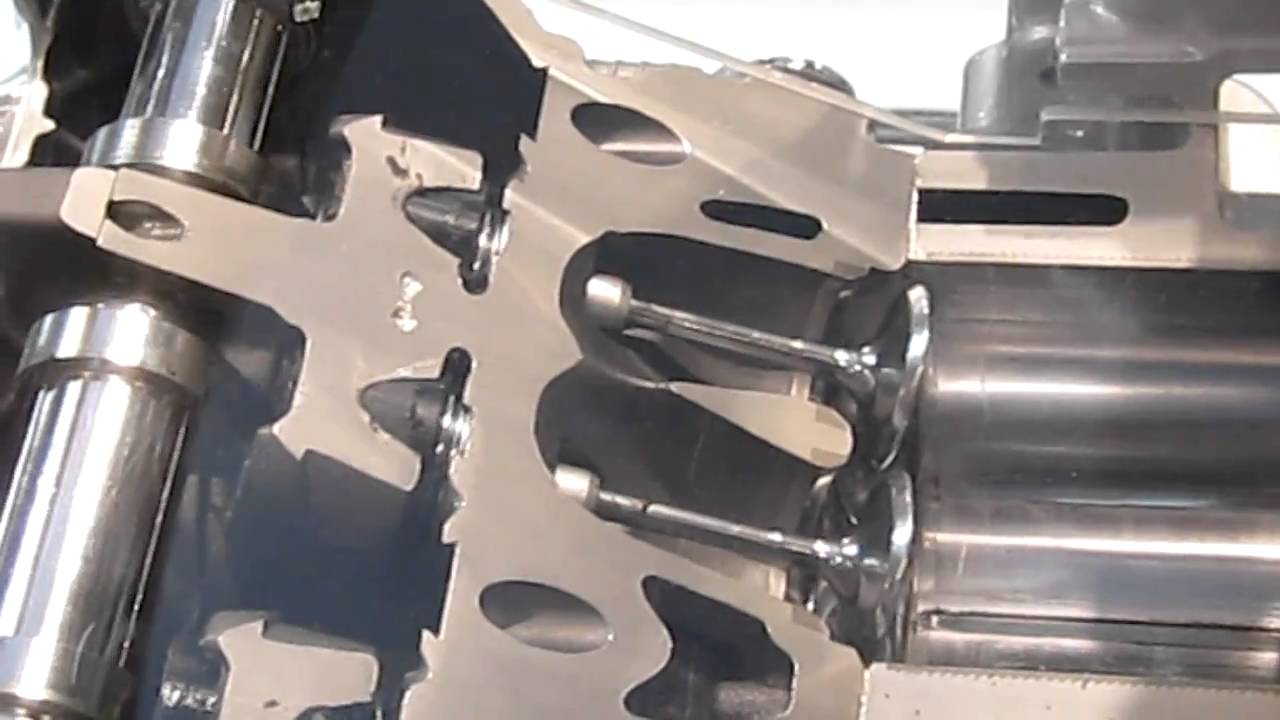 Inside View of Subaru Boxer 3.6 Liter DOHC Engine