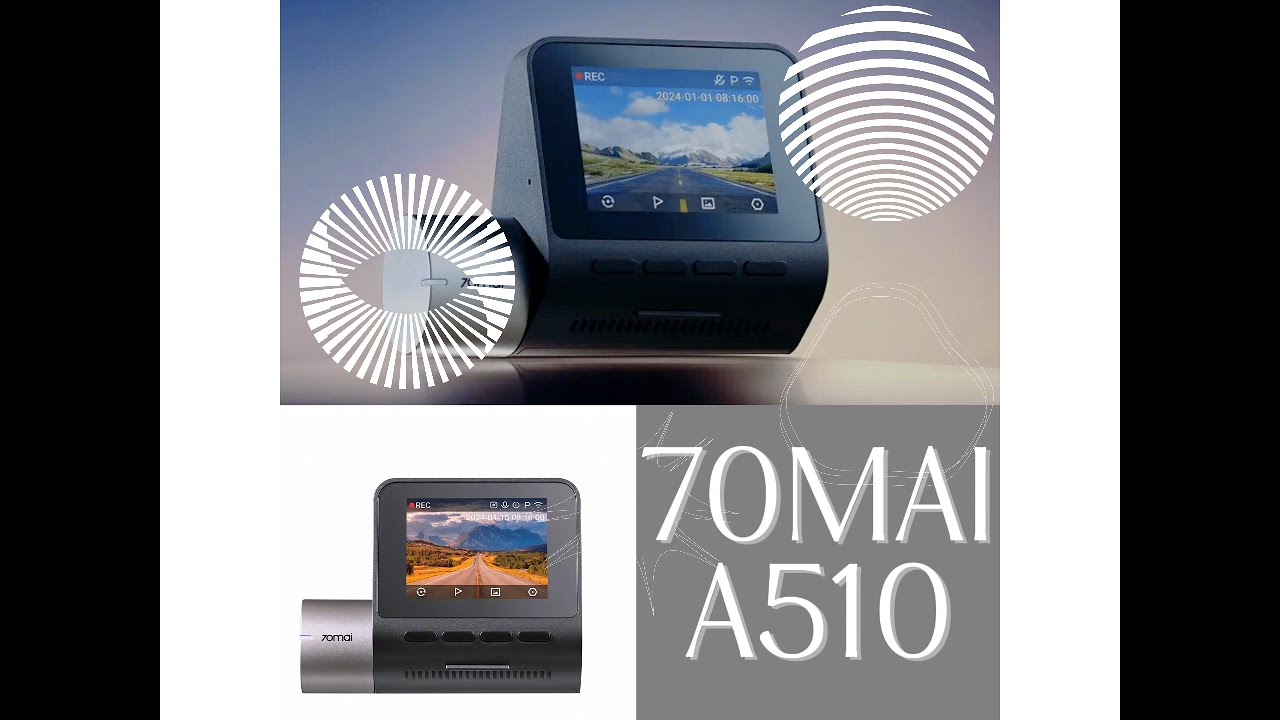 70mai Dash Cam A510 - test filmare de noapte. 2.5K, 60 cadre pe secunda. Excelenta