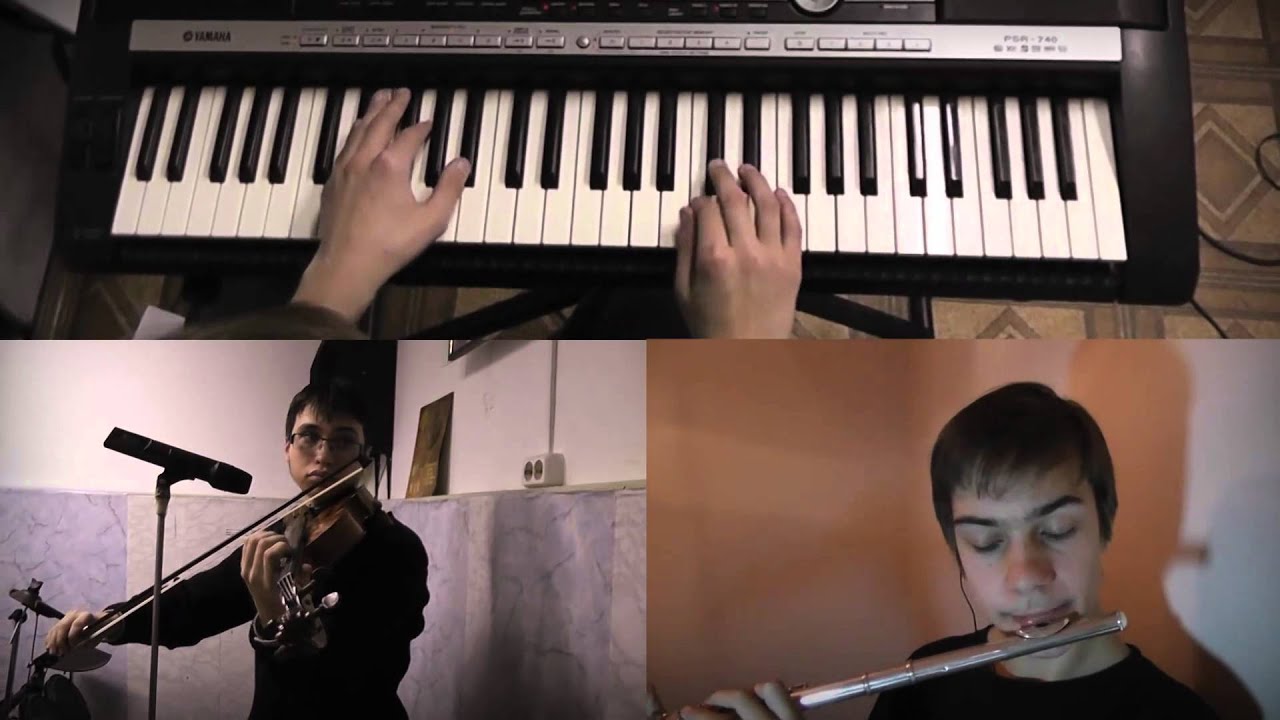 Deftones - Beware (viola, piano & flute cover)