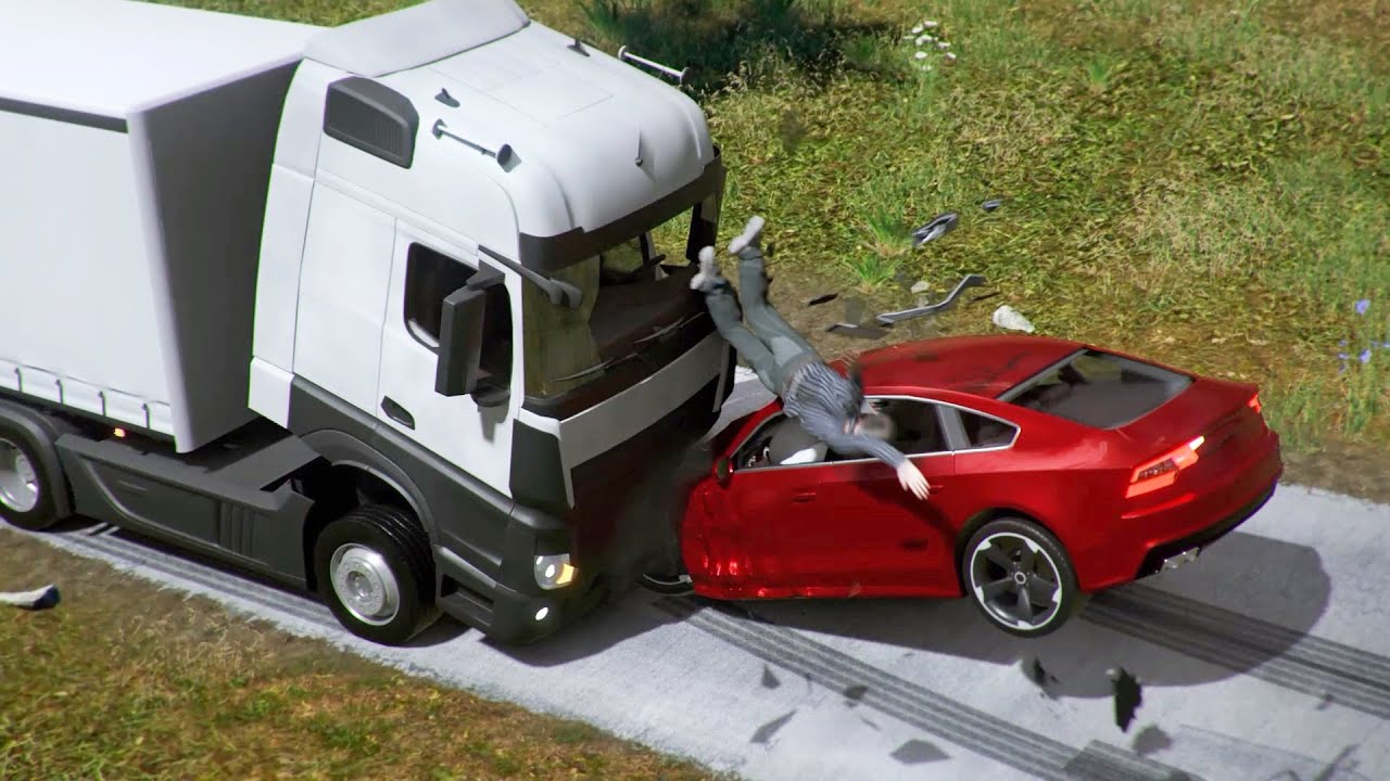 TERRIBLE ACCIDENTE por NO utilizar el CINTURON DE SEGURIDAD 🤕