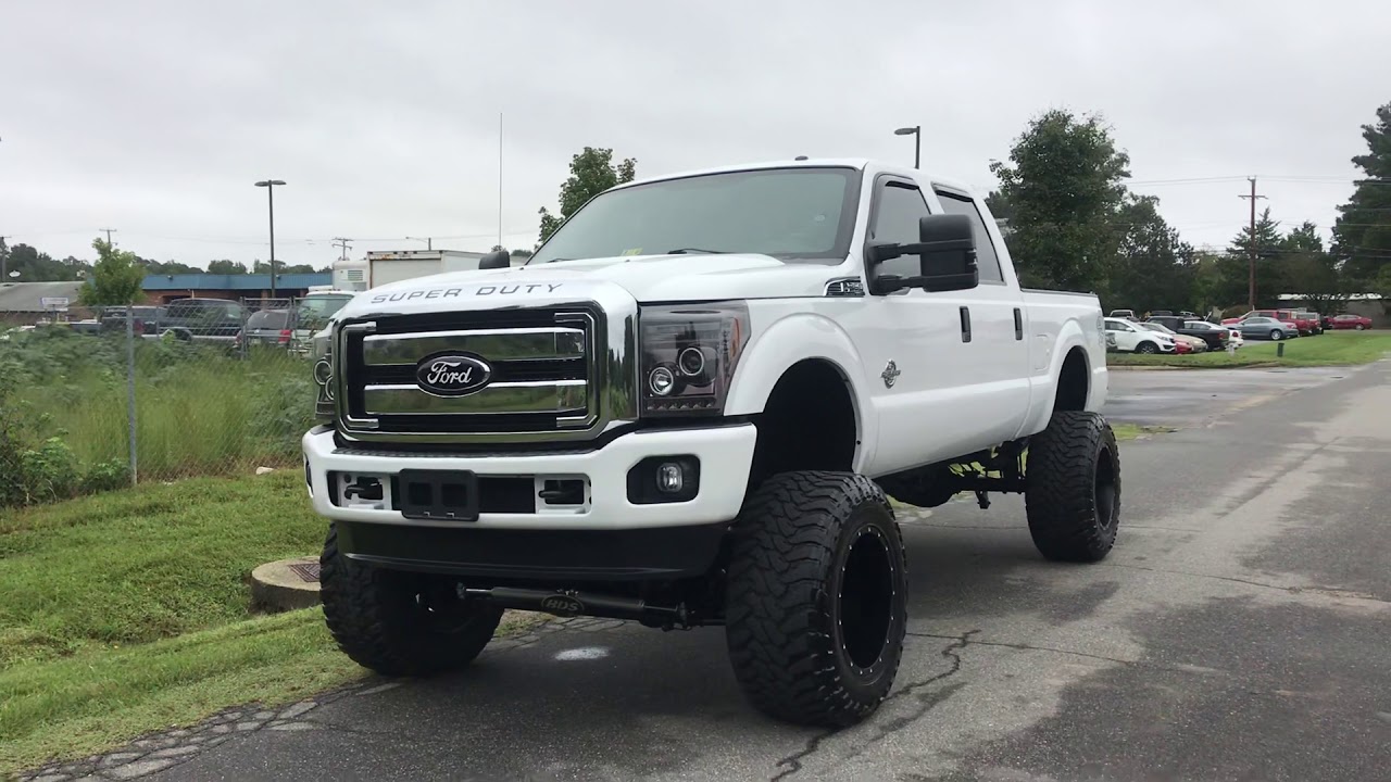 Lifted 2015 Ford F-250 6.7l diesel. BDS Lift. Fuel Wheels