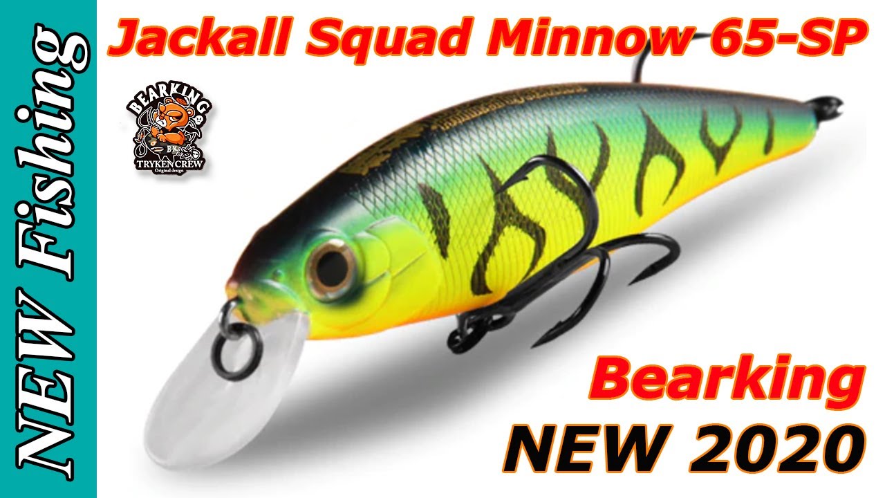Новинка 2020 - воблер Jackall Squad Minnow 65-SP от Bearking с Aliexpress