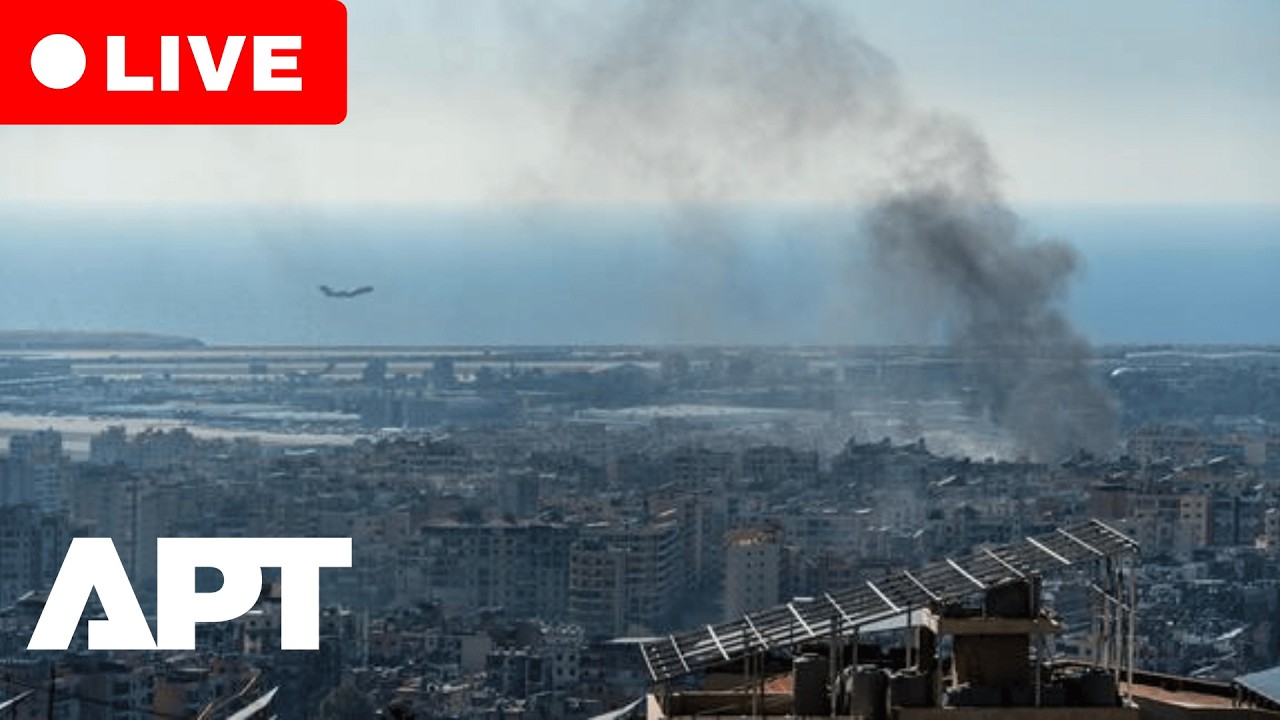 LIVE: All Smoke Over Beirut&rsquo;s Southern Suburbs as Iran-Hezbollah-Israel Conflict Escalates | APT