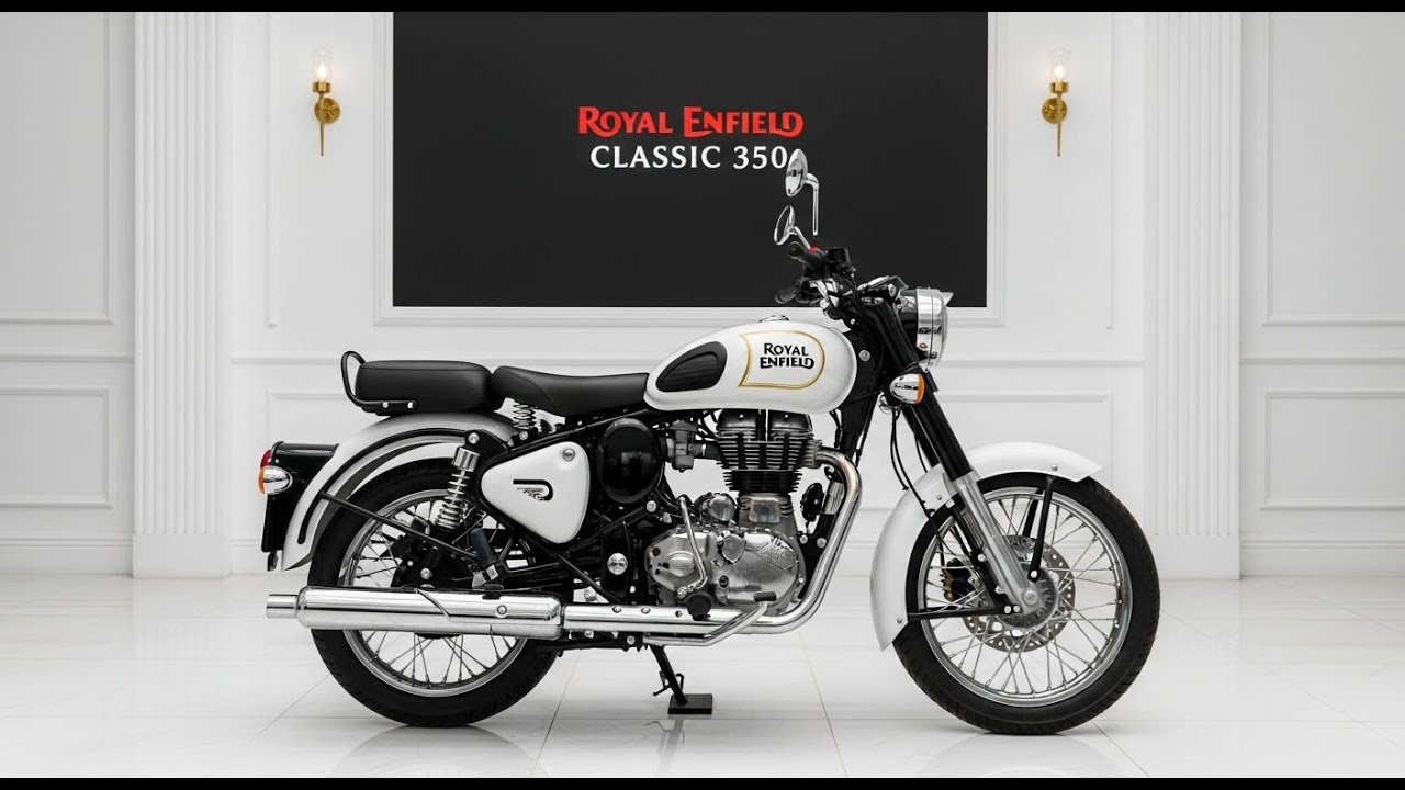 The New Classic 350 Is Here – Retro Look, Modern Power!
