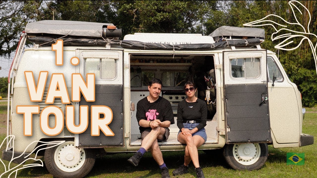 1.VAN TOUR | Nuestra casita dentro de una KOMBI T2