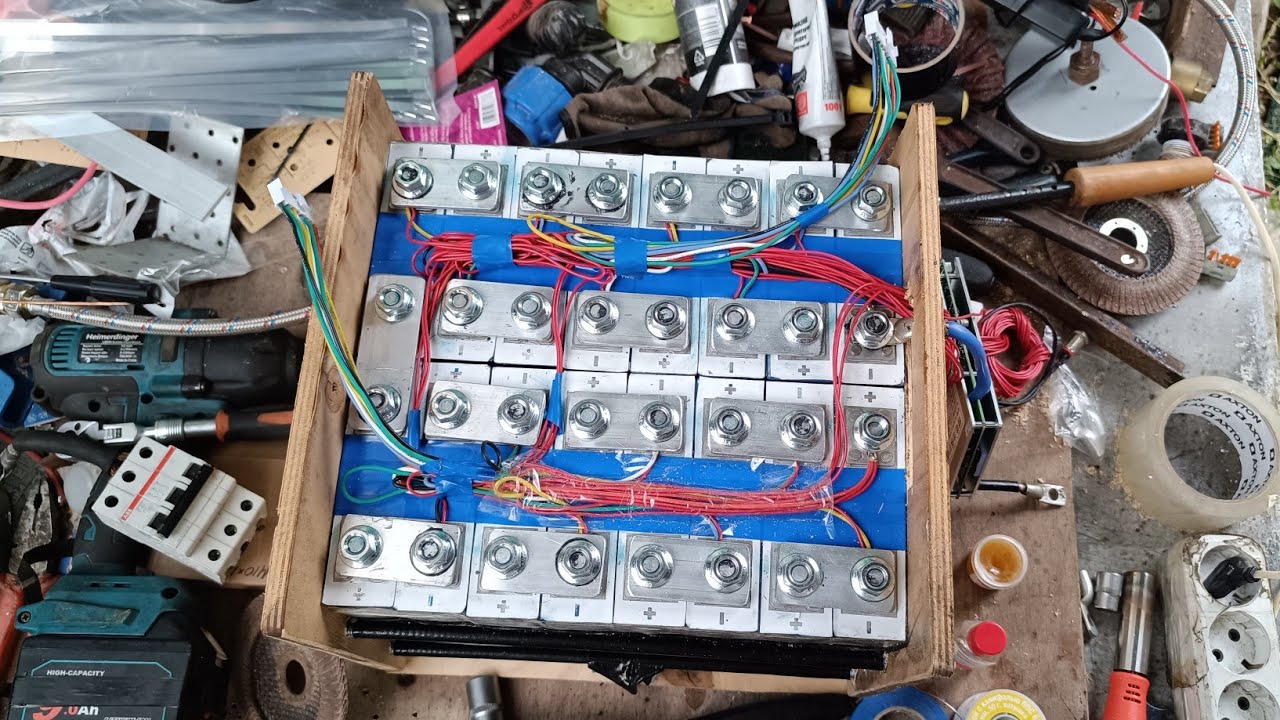 Самосбор lifepo4 48/100/5квтч+смарт бмс+разность заряда+ночной льготный заряд.