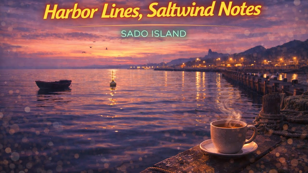 【佐渡島 シティポップ】Harbor Lines, Saltwind Notes / Sado Island (Ogi Harbor)
