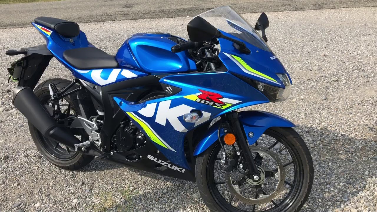 Presentation de la Suzuki GSXR 125