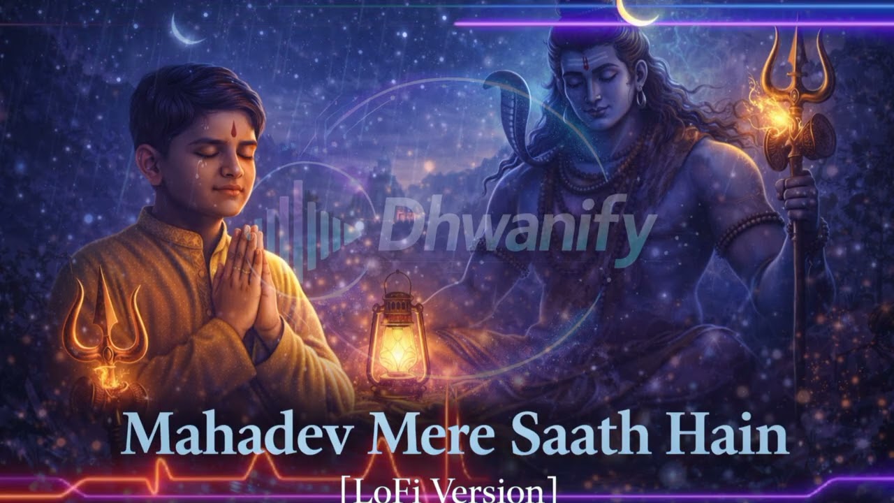 Mahadev Mere Saath Hain (Lo-fi) 🔱 | Emotional Shiv Bhajan | Peaceful Devotional Music | Dhwanify
