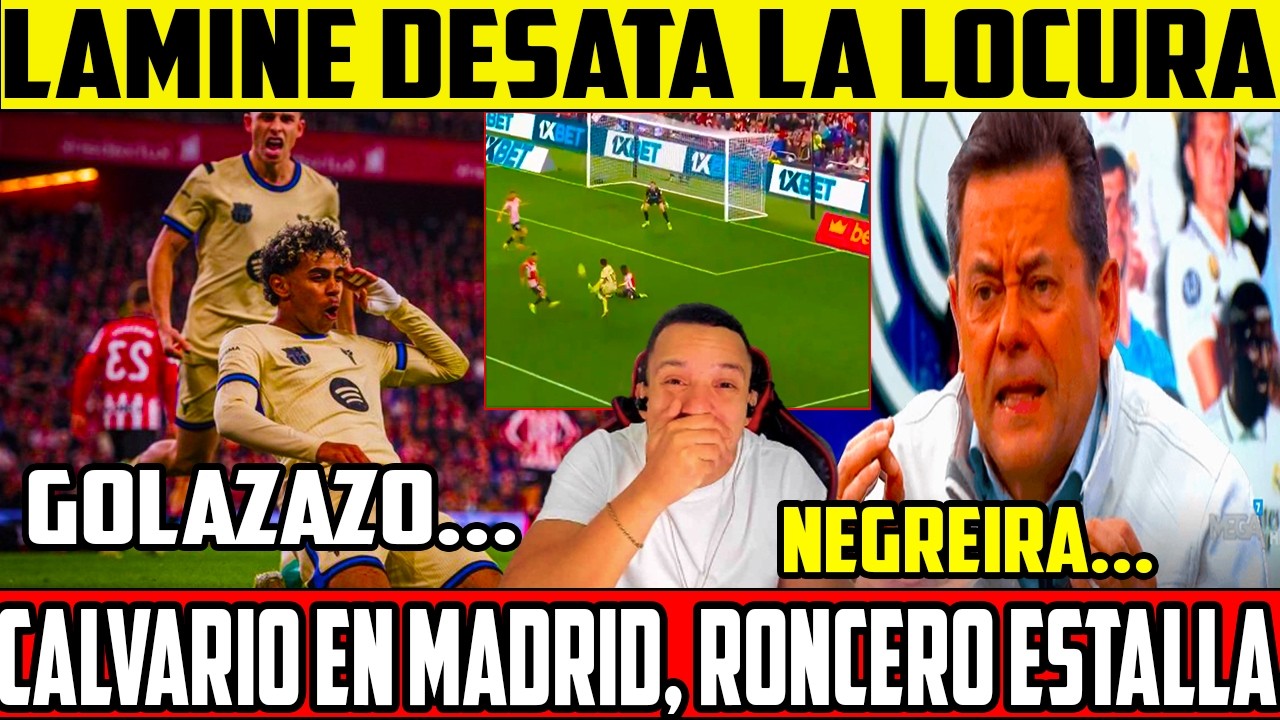 💥UNA GENIALIDAD DE LAMINE DERRIBA AL PROYECTO GANADOR, EL BARÇA LIDER, RONCERO ENLOQUECE..💣