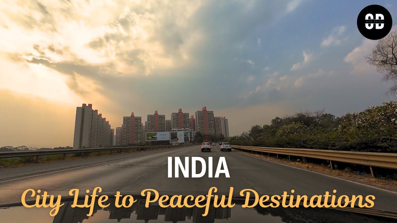 Driving India - Pune to Lonavala - Scenic Mumbai Pune Expressway | 4K