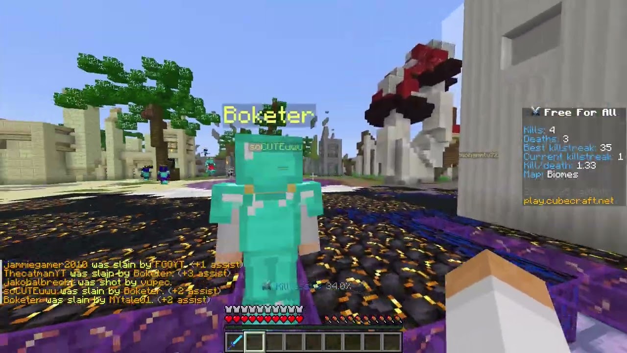 Cubecraft Java FFA 23/06/25 | EU
