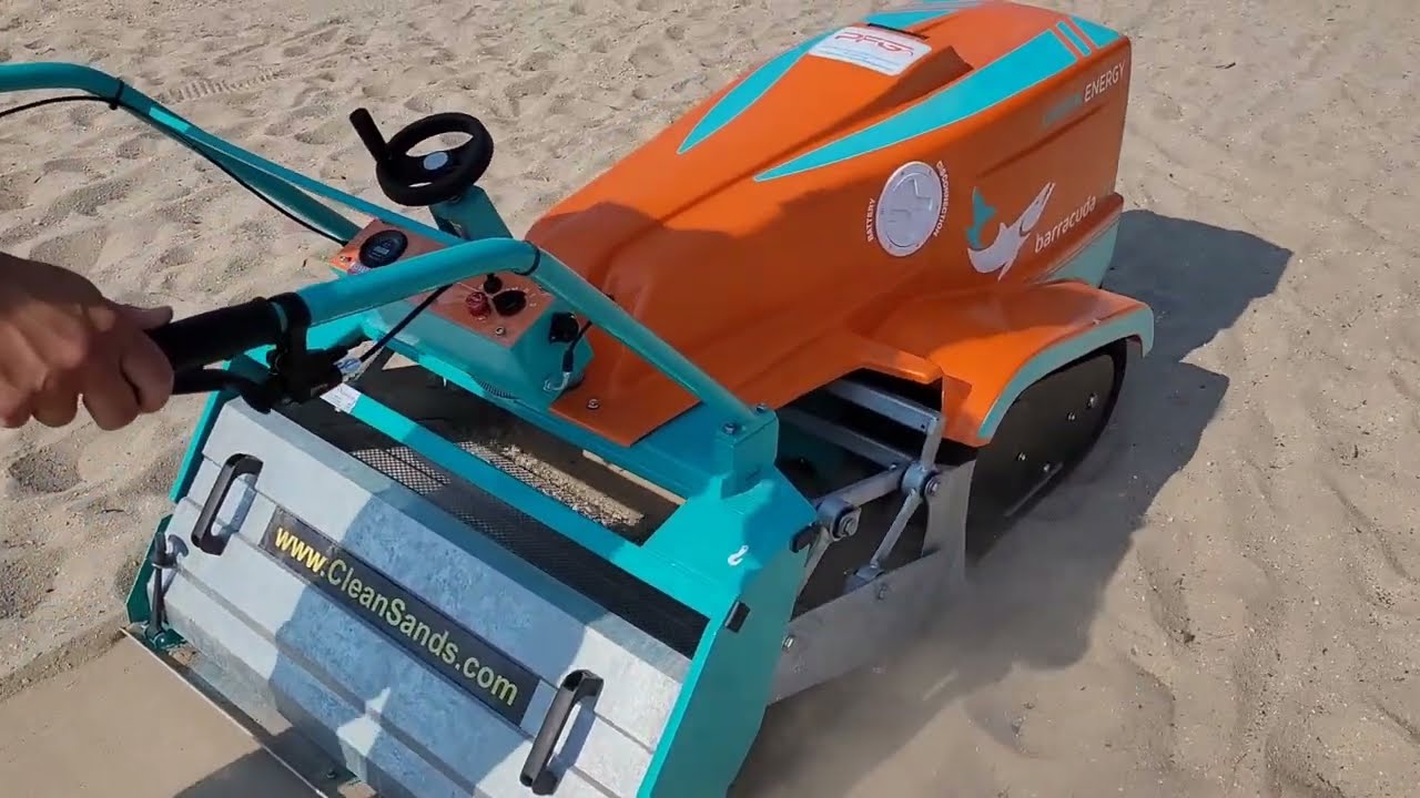 Electric Beach Cleaner⚡️ Revolutionizing Beach Cleaning
